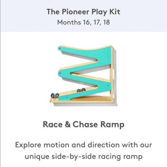 Amazon.com: TOWO Pure Wooden Car Ramp - Zig Zag Car Slide  Wooden Zigzag Racing Track Toy - Turquoise & Red